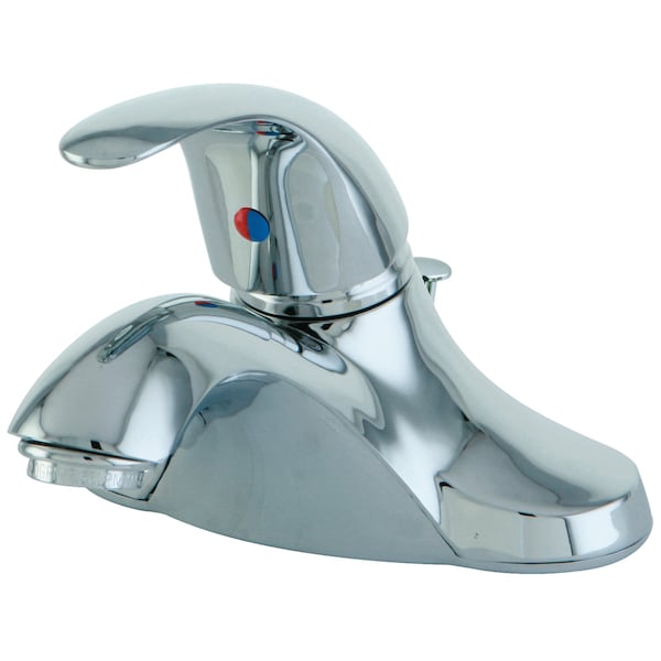 4" Centerset Bathroom Faucet, Chrome